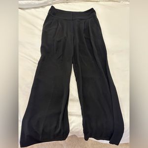 CeCe black wide leg trousers / dress pants